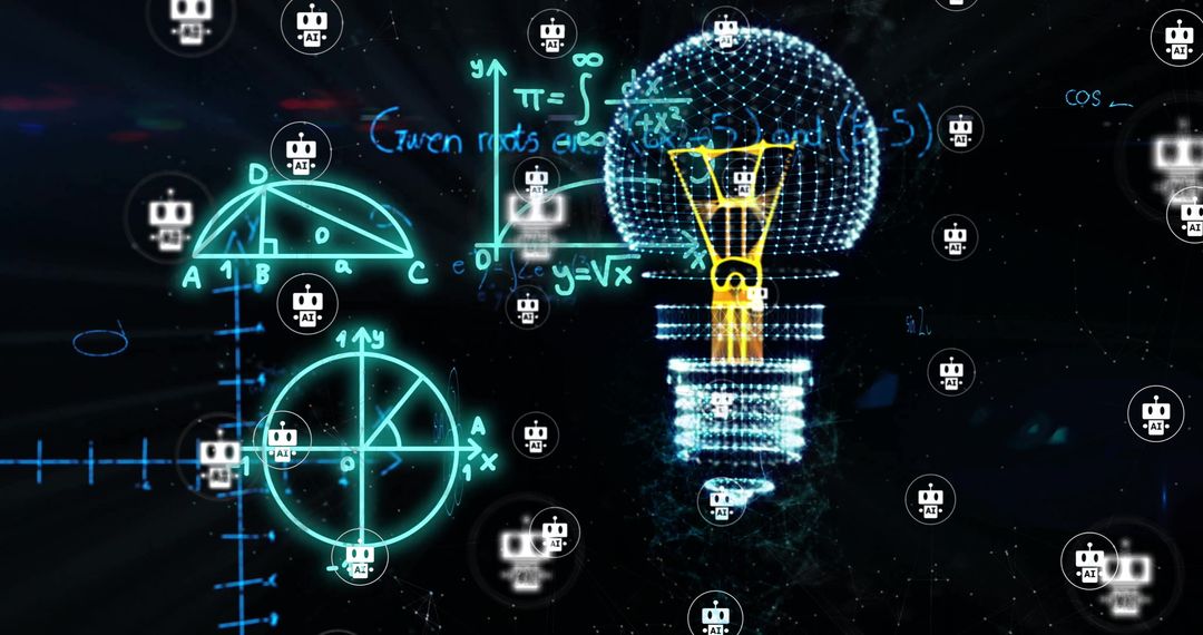 Innovative Technology with AI and Mathematical Equations