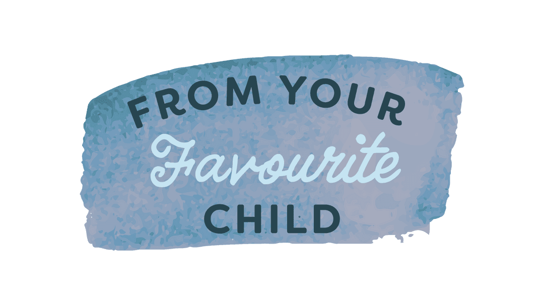 From your favourite child text illustration on transparent background