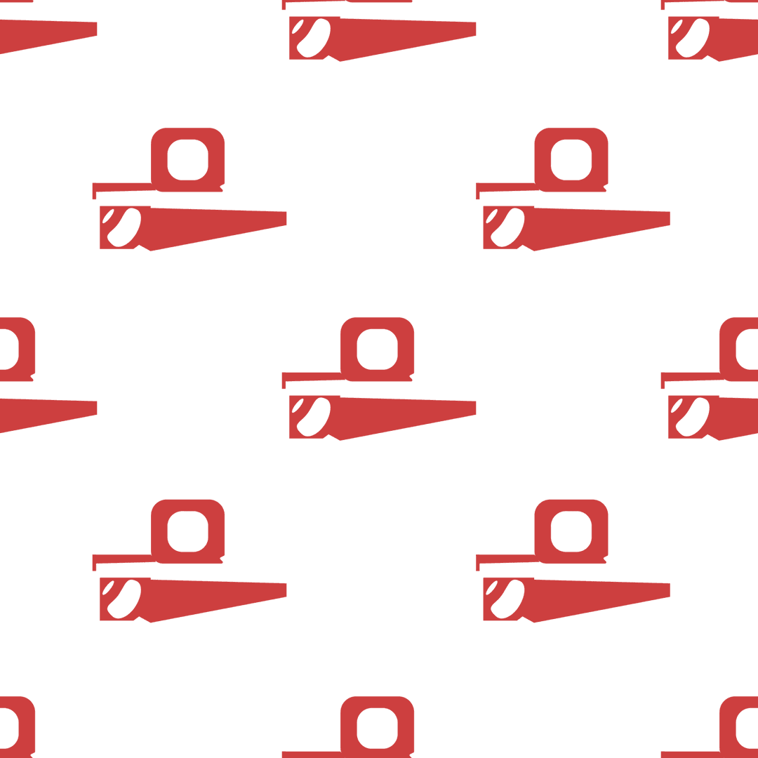 Red Tool Pattern on Transparent Background Vector Illustration - Download Free Stock Images Pikwizard.com