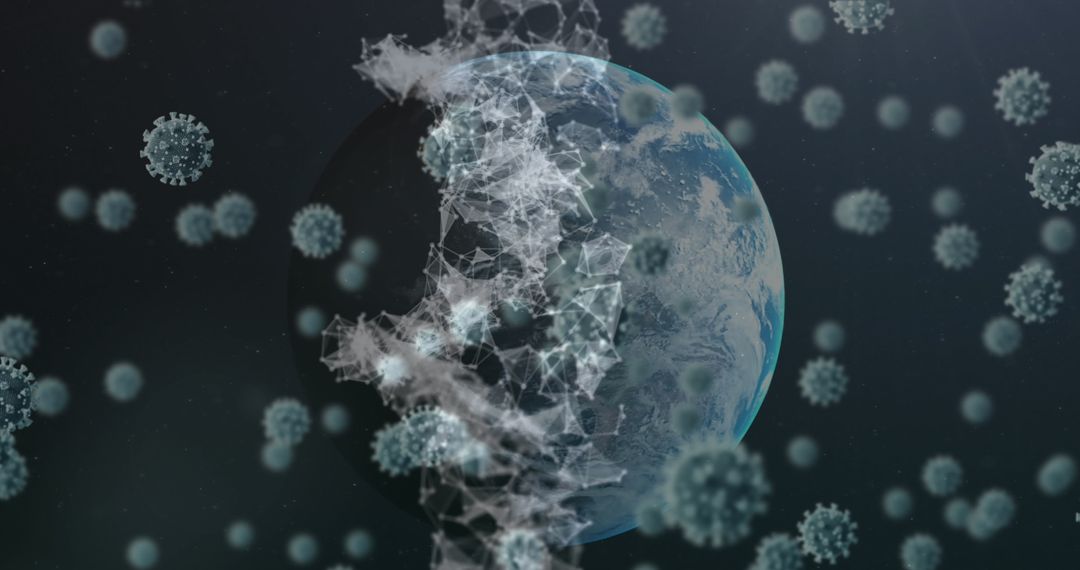 Digital Visualization of Global Pandemic Impact on Earth