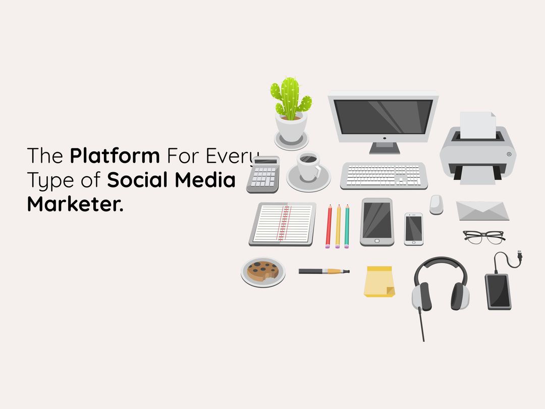 Versatile Marketing Tool Showcasing Productivity Essentials