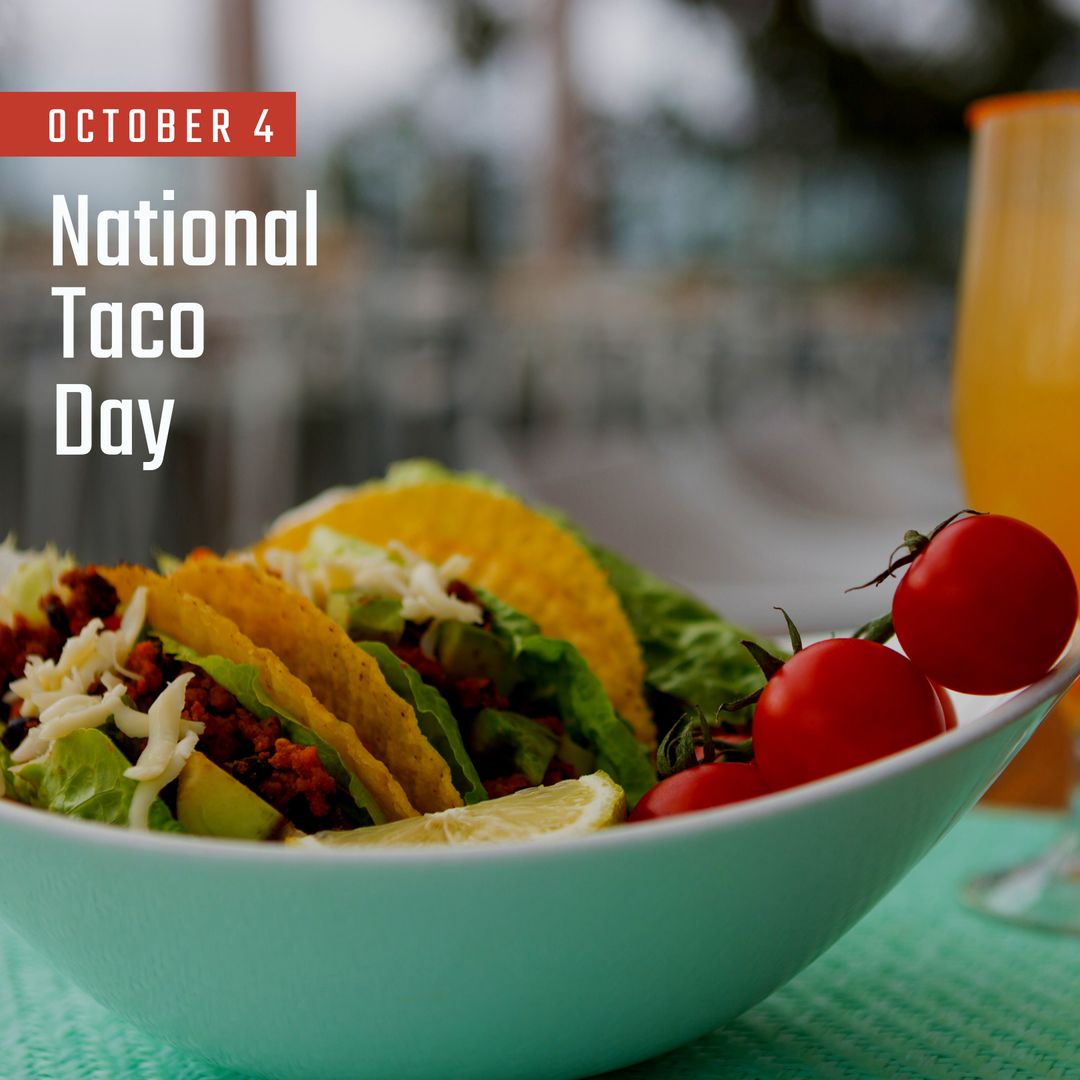National Taco Day Celebration with Flavorful Tacos