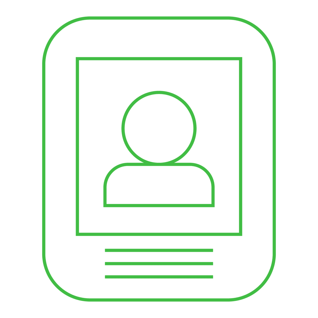 Digital Smartphone Symbol on Transparent Background