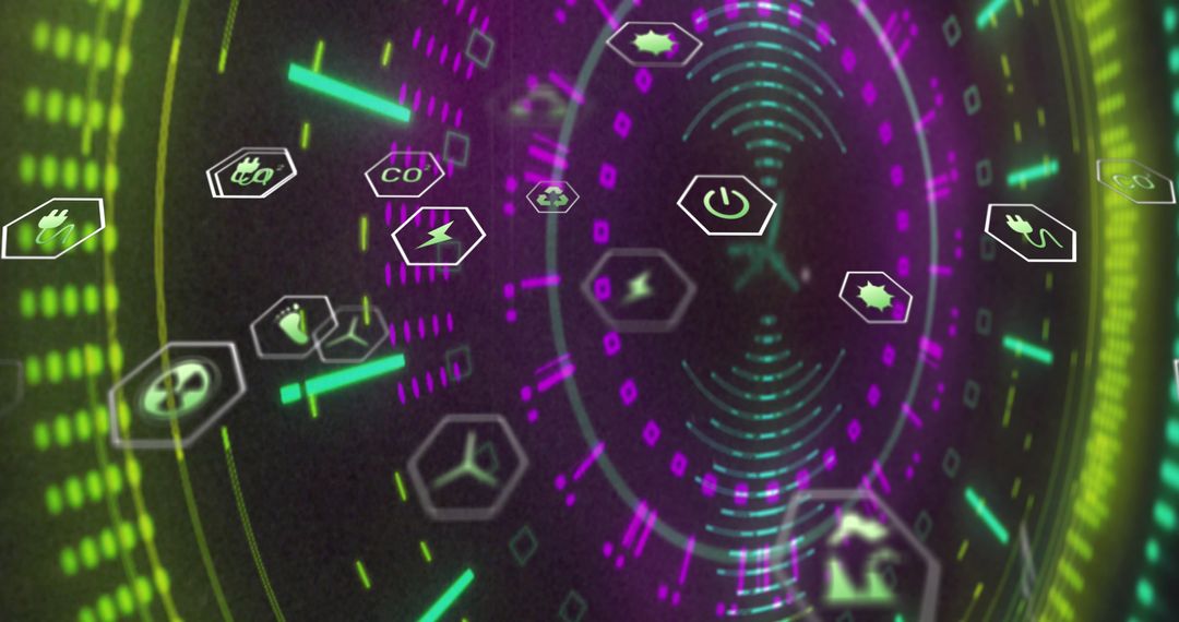 Futuristic Ecology and Environment Interface Design