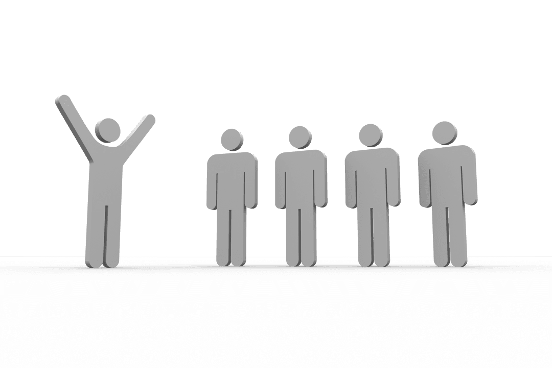 Transparent Leader Celebrating Success Among Team