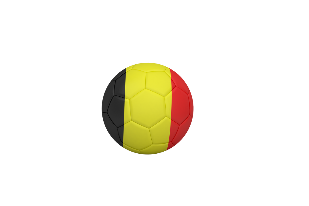 Soccer Ball with Belgian Flag on Transparent Background - Download Free Stock Images Pikwizard.com