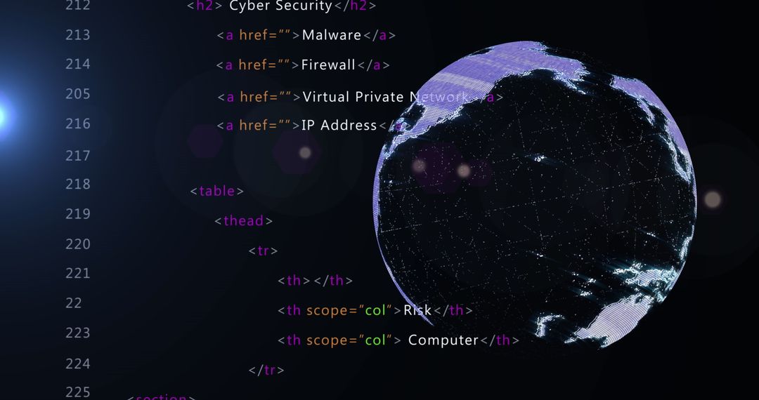 Digital Data Network and Global Connectivity Concept