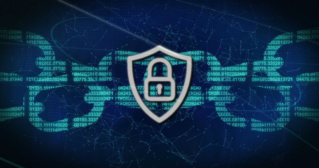 Digital Security Shield Protecting Encrypted Data Streams