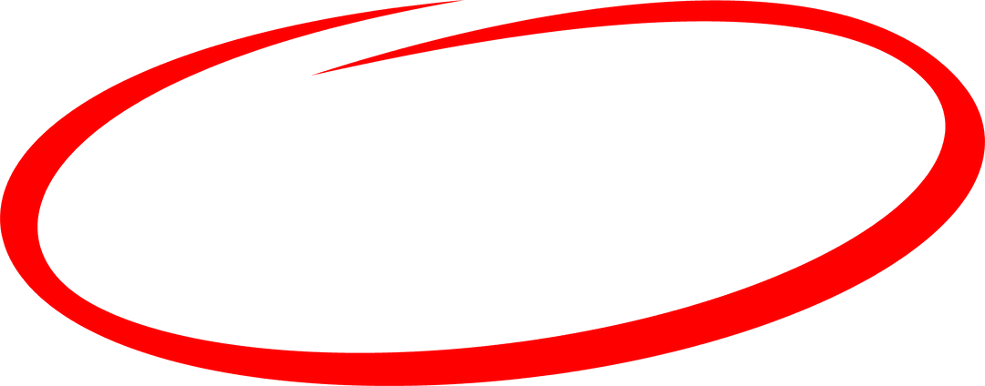 Red Hand-Drawn Ring on Transparent Background Digital Illustration - Download Free Stock Images Pikwizard.com