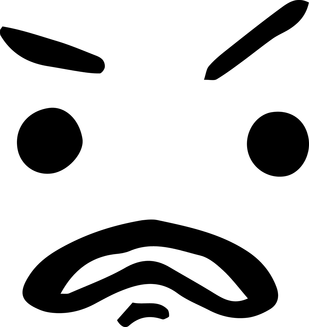 Shocked Emoji Face Transparent Background for Social Media