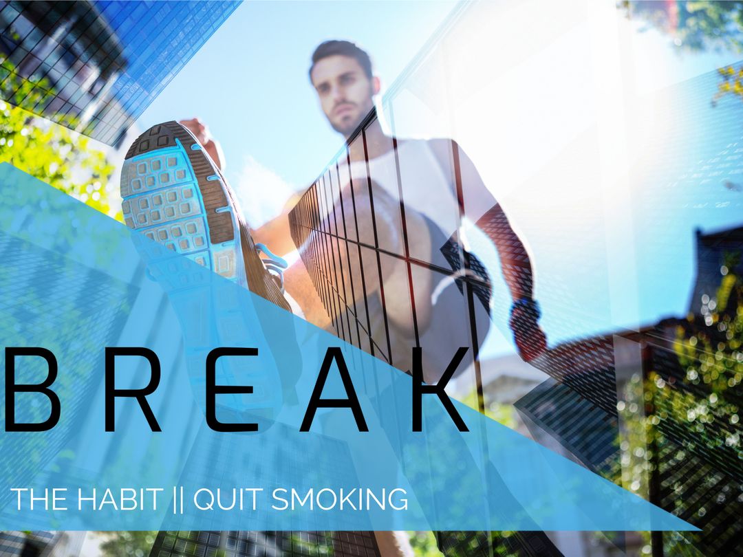 Man Determined to Quit Smoking and Embrace Fitness Lifestyle