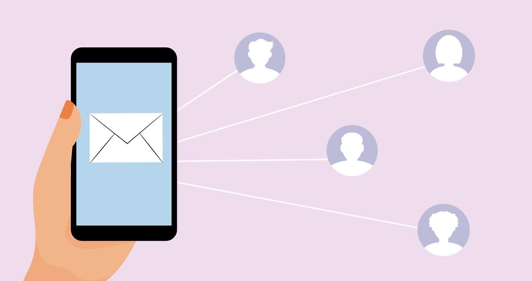 Mobile Communication Network with Email Connectivity