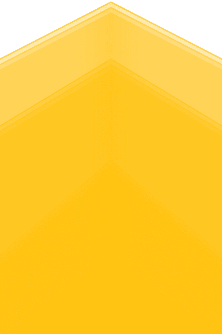 Transparent Yellow Arrow Symbol Design Element