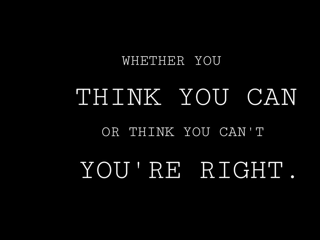 Motivational Quote on Self-Belief and Determination