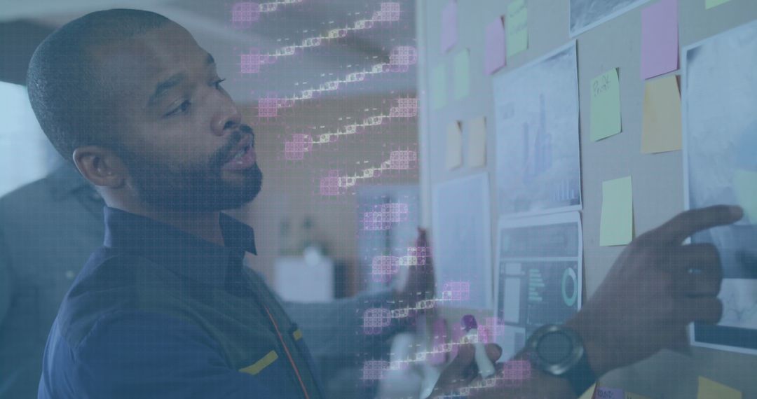 Professional Collaborating During Office Brainstorming Session