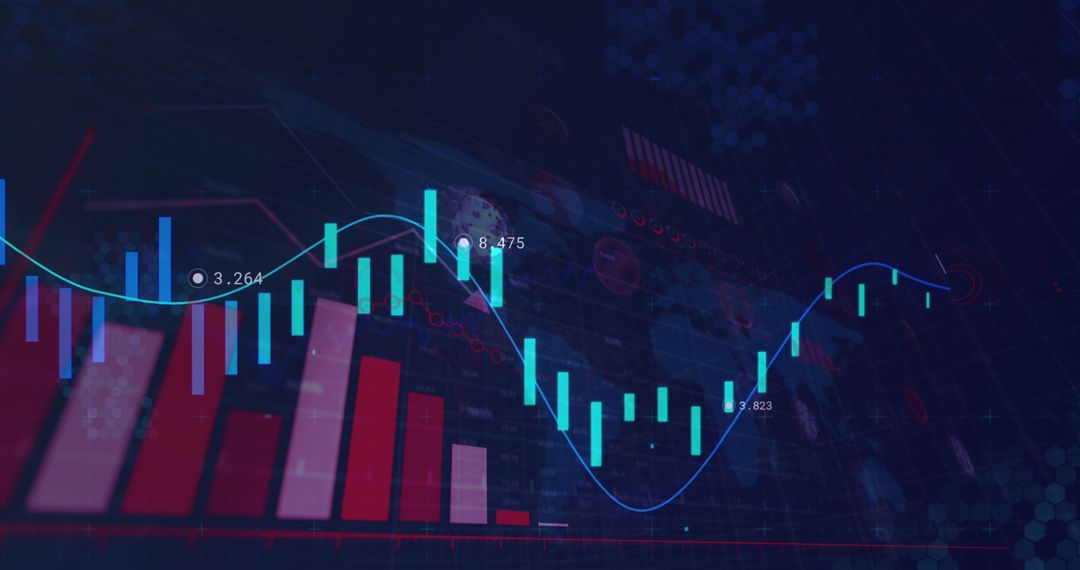 Digital Healthcare Data Visualization with Virus Cells During Pandemic