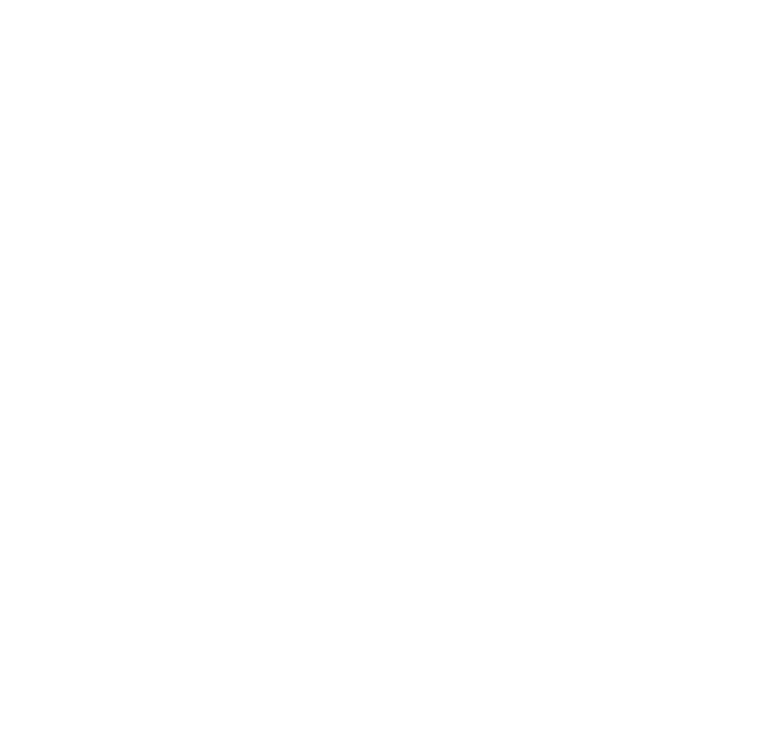 Beautiful Star Made of Snowflakes on Transparent Background