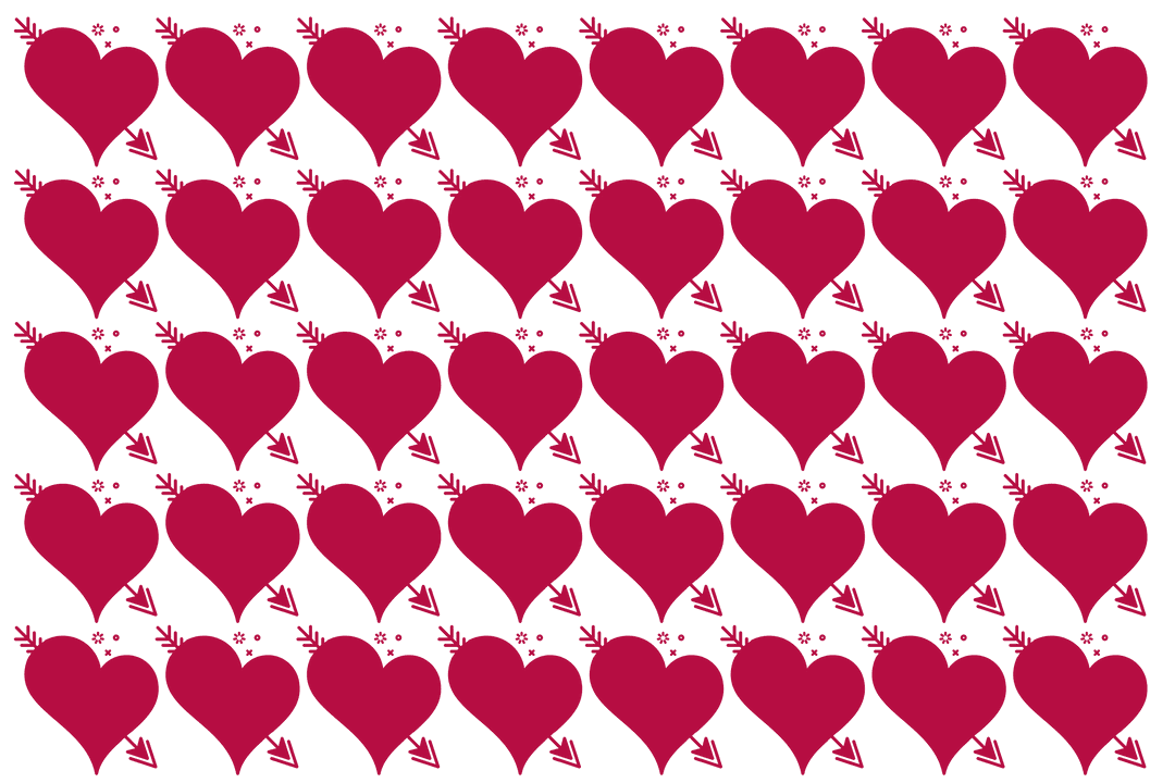 pink repeated heart pattern on transparent background for vector design - Download Free Stock Images Pikwizard.com