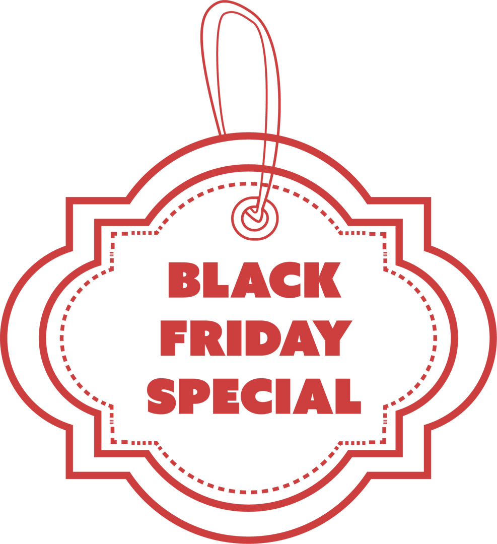 Black Friday Special Badge on Transparent Background - Download Free Stock Images Pikwizard.com