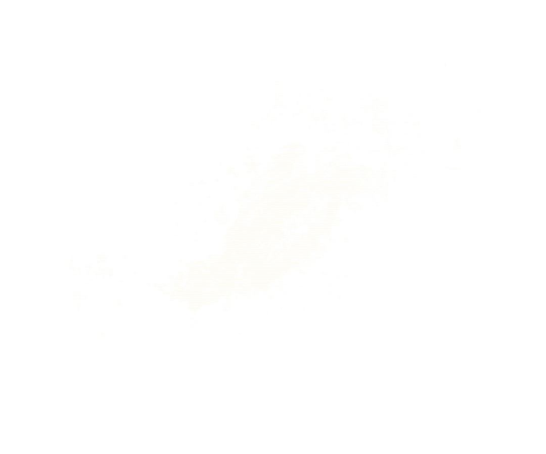 Abstract Yellow Paint Smear with Texture and Splash on Transparent Background
