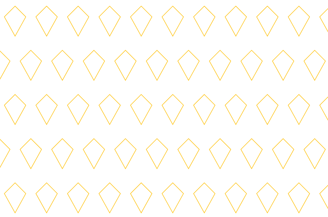 Seamless Geometric Diamond Pattern on Transparent Background