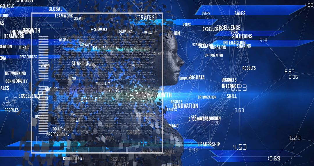 Abstract Digital Human with Global Data Interface