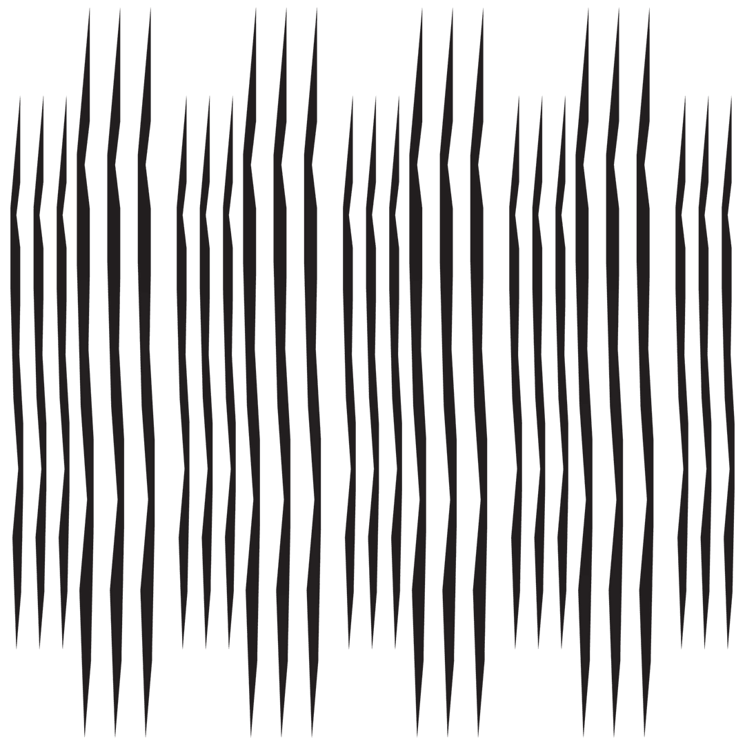 Abstract Wavy Black Lines on Transparent Background
