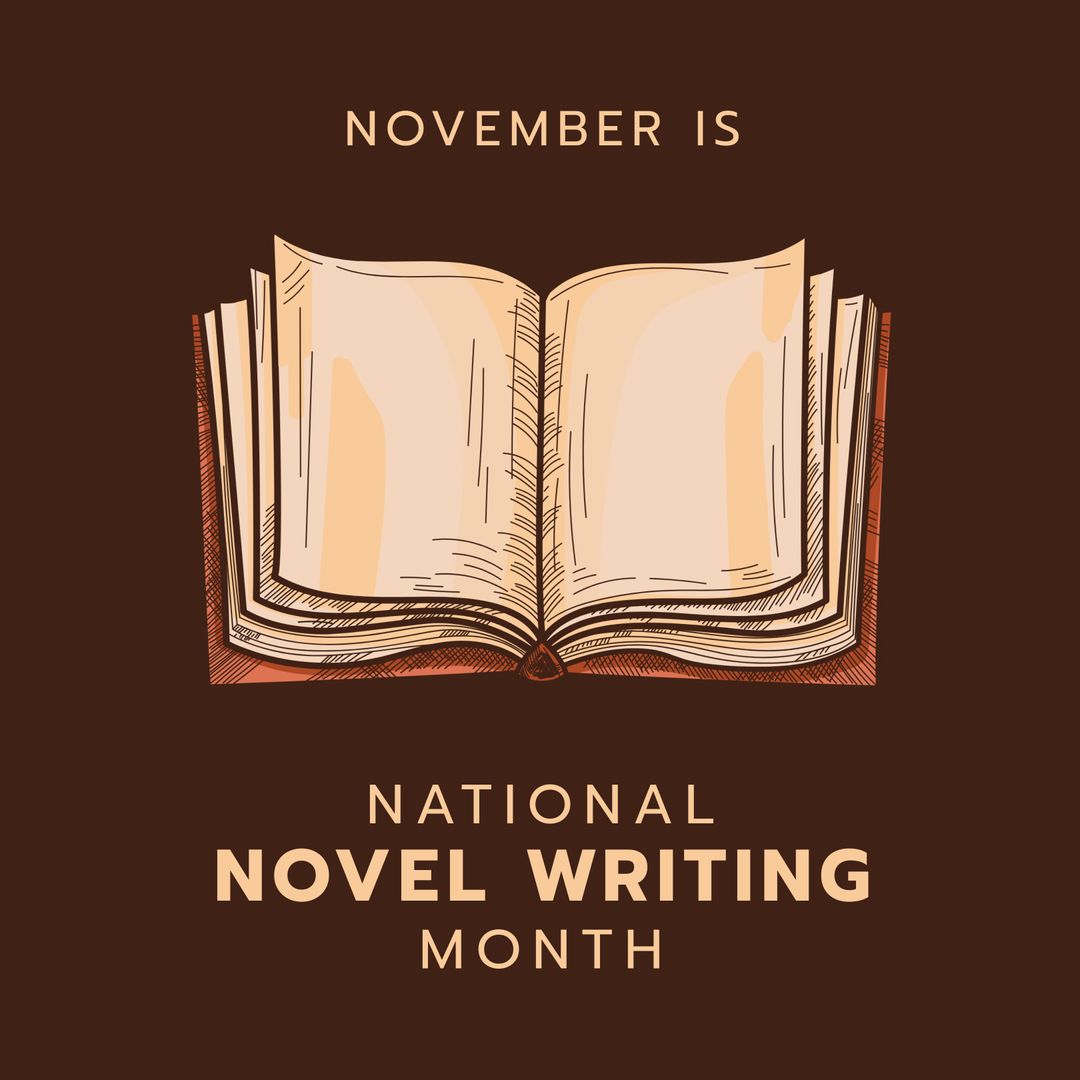 Celebrating National Novel Writing Month with Open Book Illustration