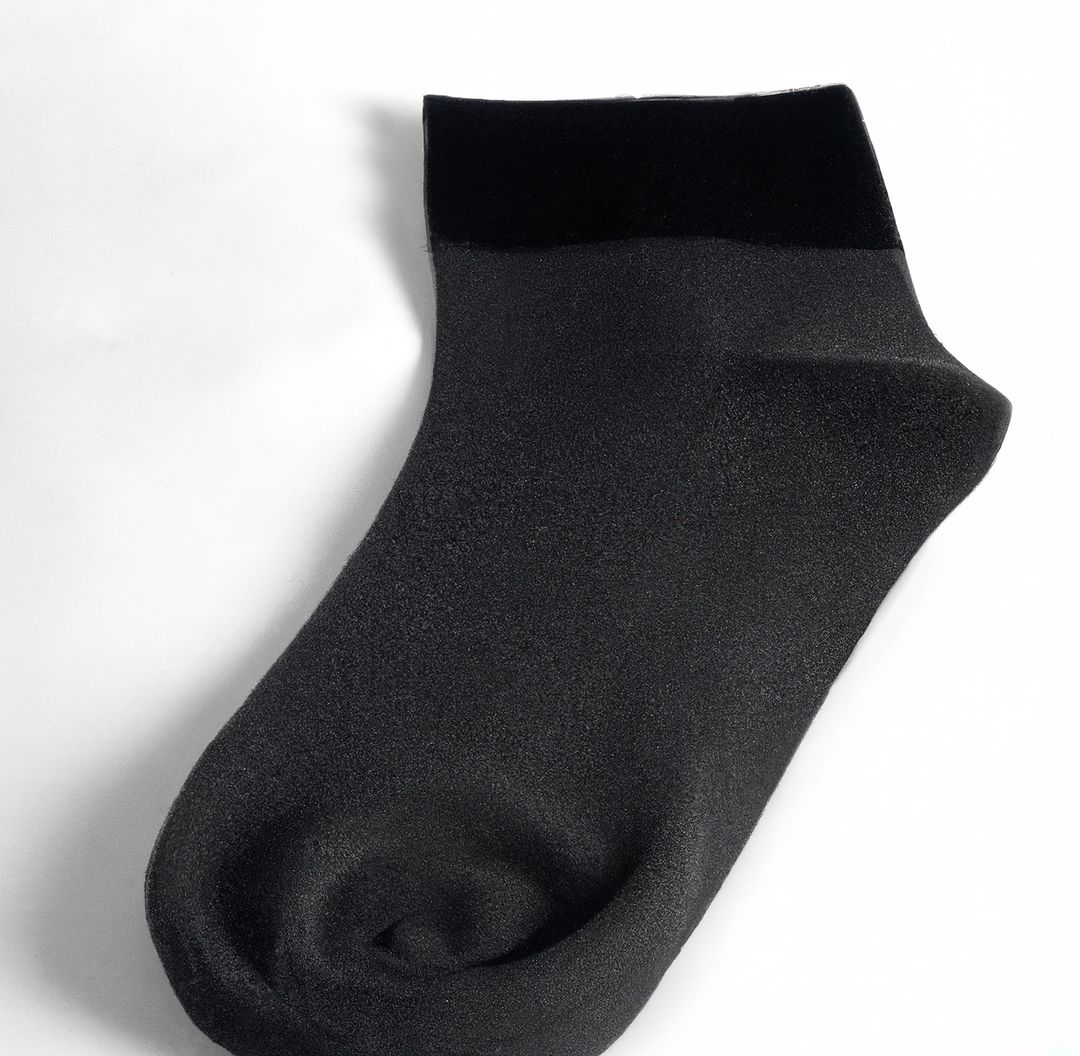 Single Black Sock Isolated on White Background - Free Images, Stock Photos and Pictures on Pikwizard.com