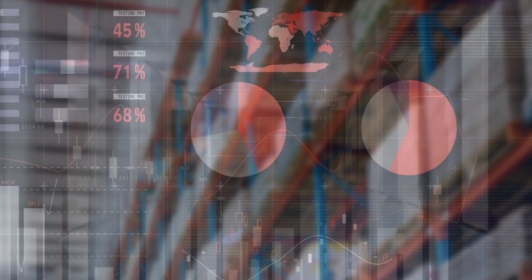 Global Financial Data Visualization in Empty Warehouse Context