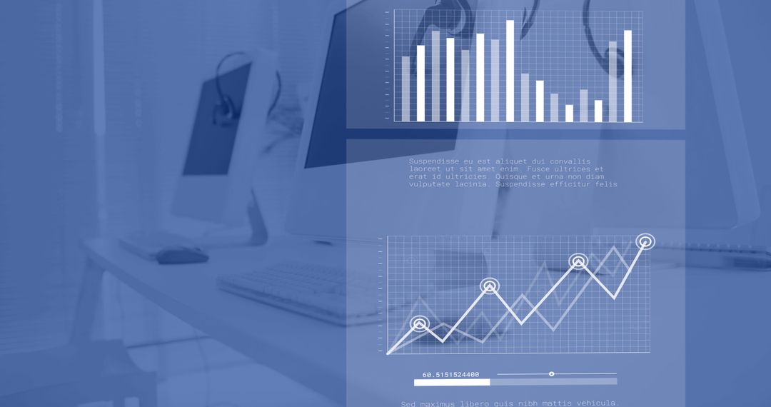 Financial Data Analytics Overlay in Modern Office Environment