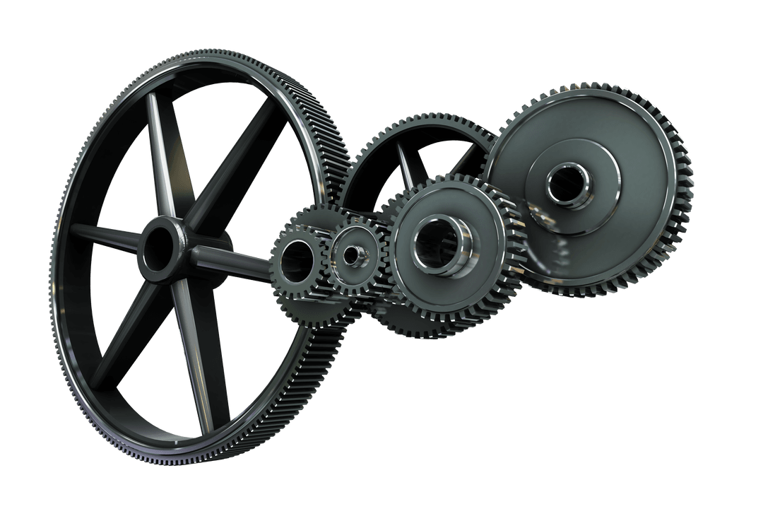 Transparent Metallic Gears System Connection Illustration - Download Free Stock Images Pikwizard.com