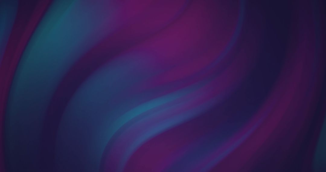 Futuristic Abstract Waves with Purple and Blue Gradient