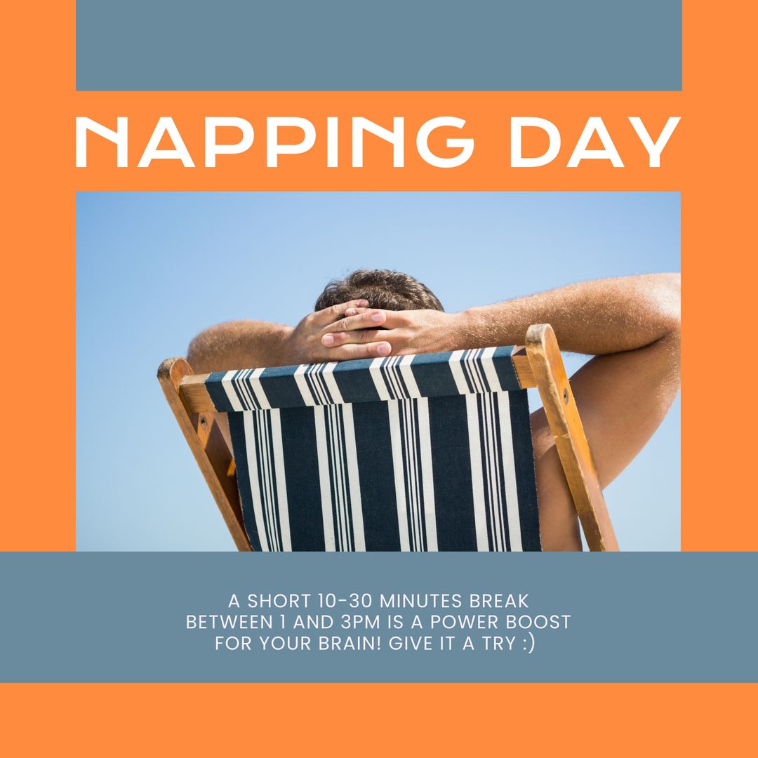 Relaxing Napping Day Concept with Woman in Hammock