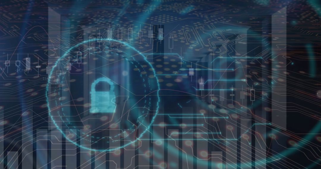 Secured Financial Data Overlay with Digital Interface Technology