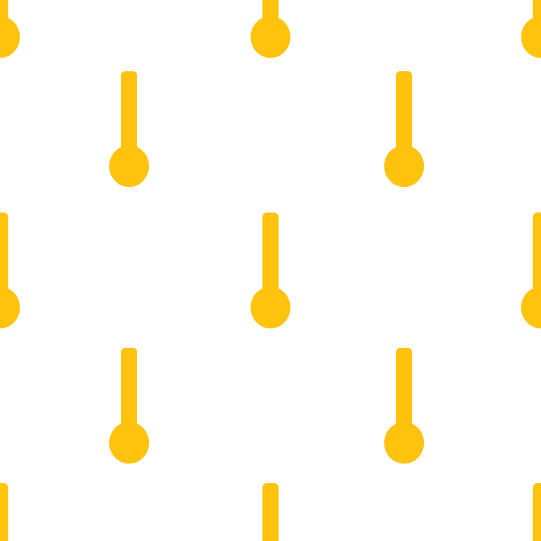 Yellow Geometric Shapes on Transparent Vector Background