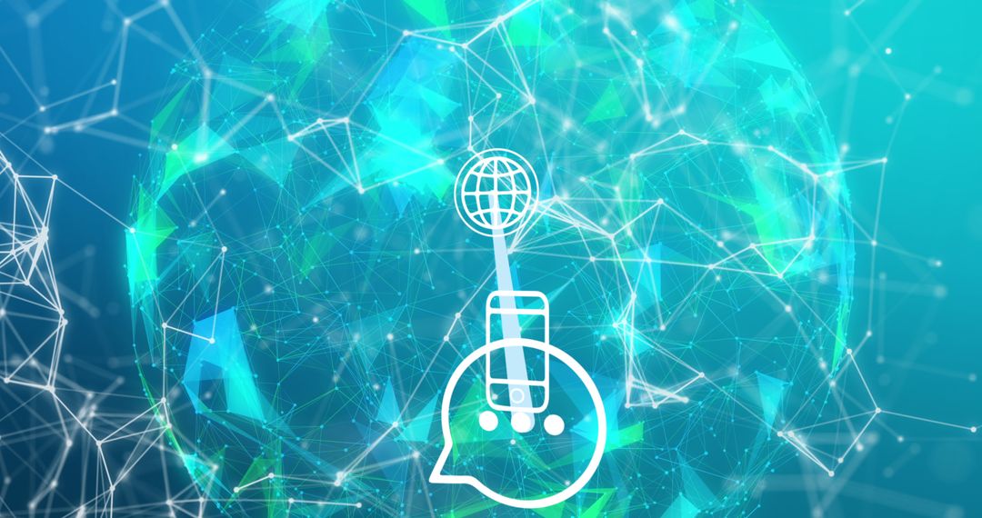 Global Networking and Communication Technology Concept