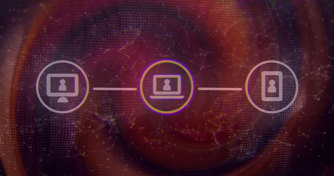 Futuristic Digital Interface Concept Background