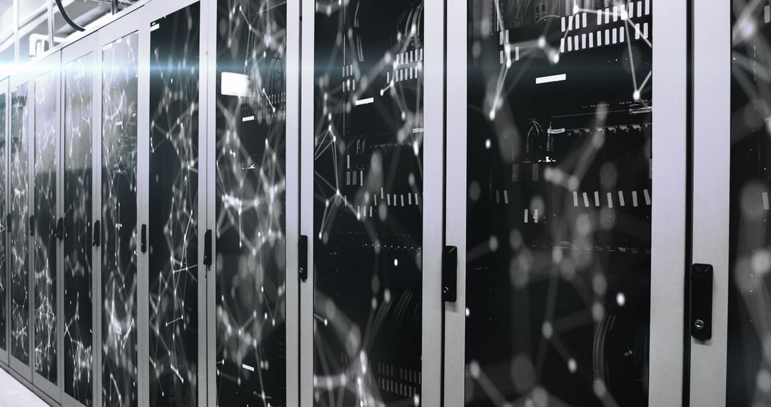 Data Transfer Infrastructure in a Network Server Room