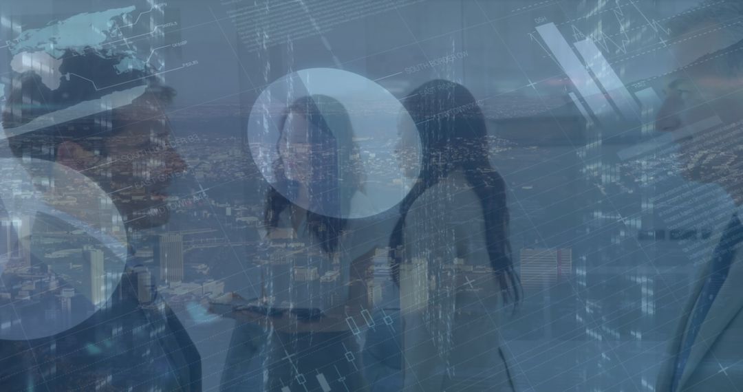 Business Networking with Digital Data Overlay