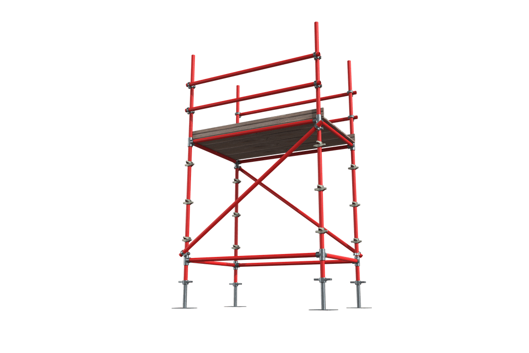 transparent three dimensional red scaffolding architectural design - Download Free Stock Images Pikwizard.com