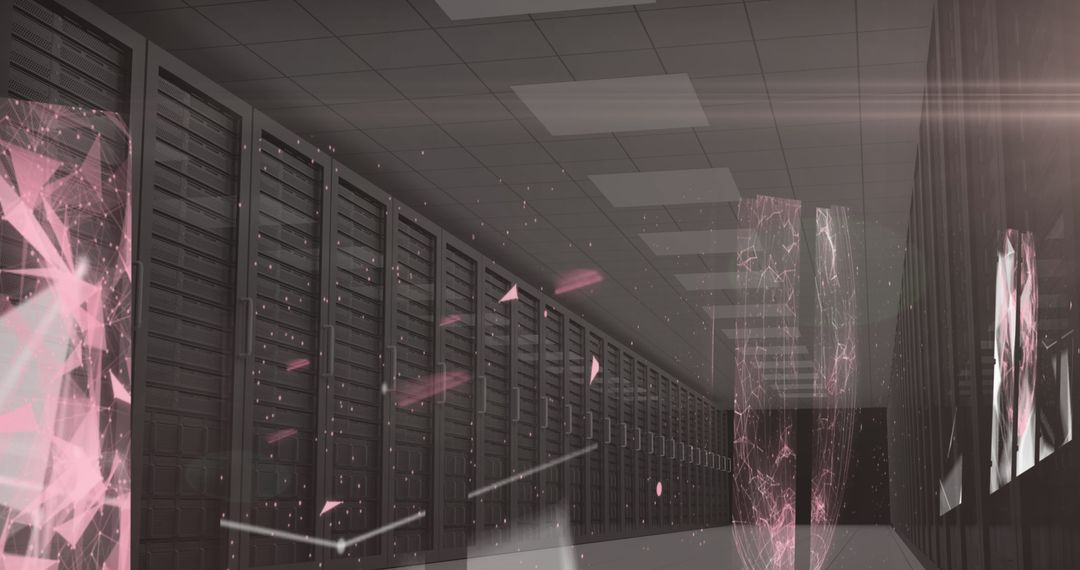 Futuristic Data Center with Digital Networks and Holography