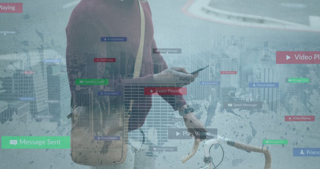 Urban Commuter Engaging with Flexible Augmented Reality Interface