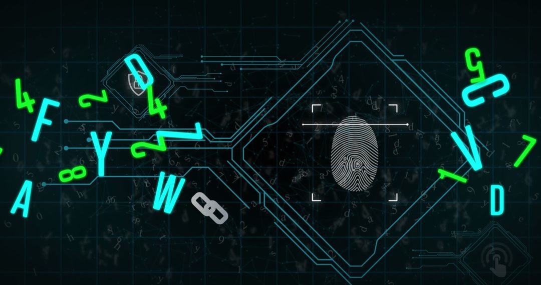 Biometric Fingerprint with Digital Interface and Codes