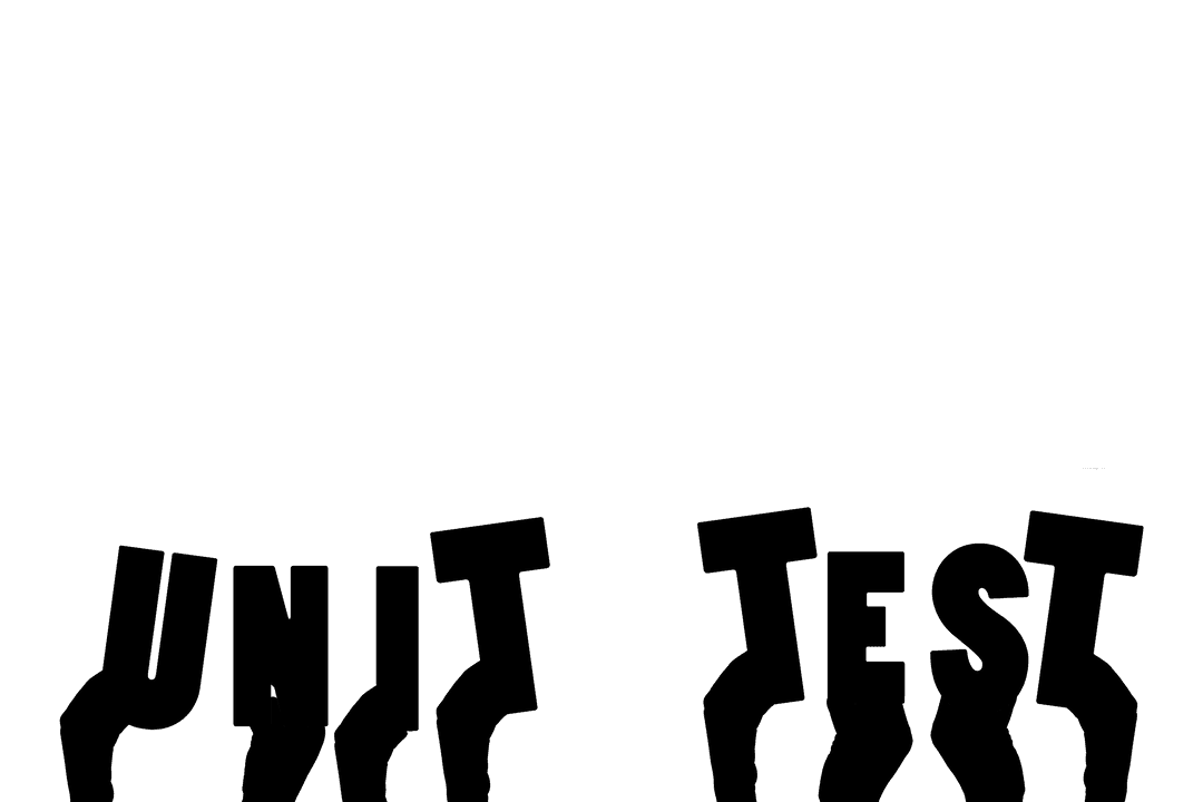 Handwriting Text Unit Test on Transparent Background