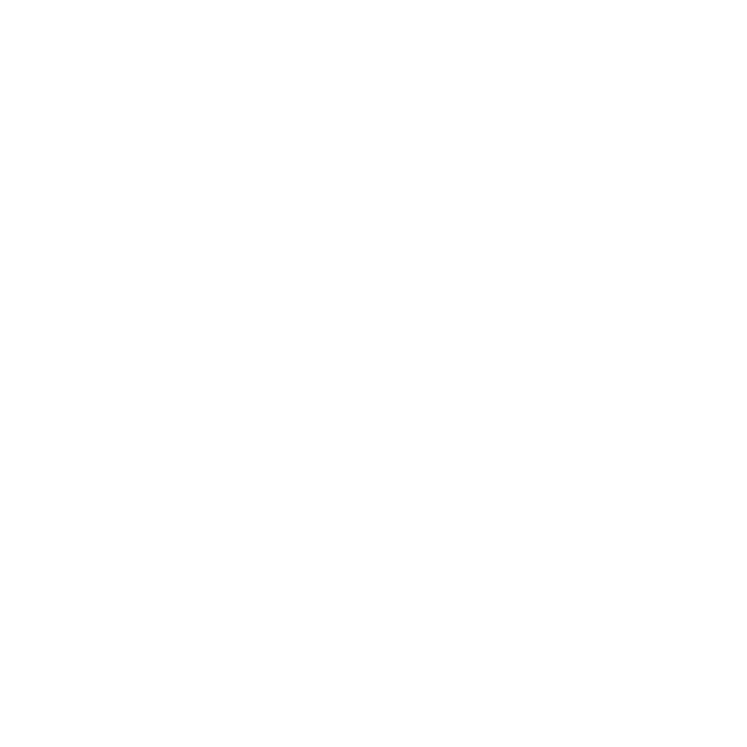 Seamless White Broccoli Pattern on Transparent Background