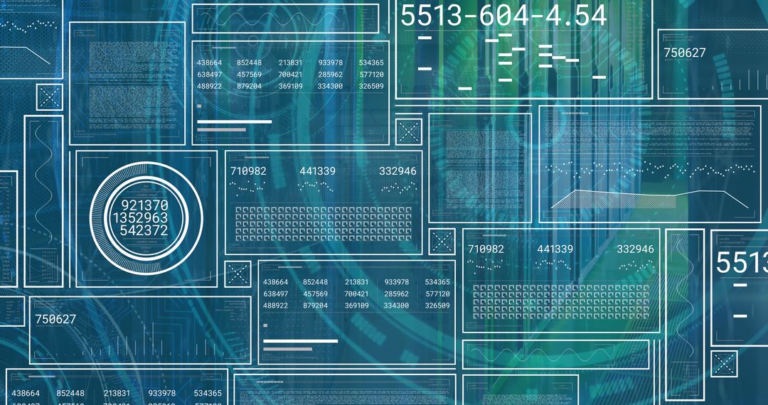 Digital Data Processing on Screen with Medical Icons and Binary Coding - Free Images, Stock Photos and Pictures on Pikwizard.com