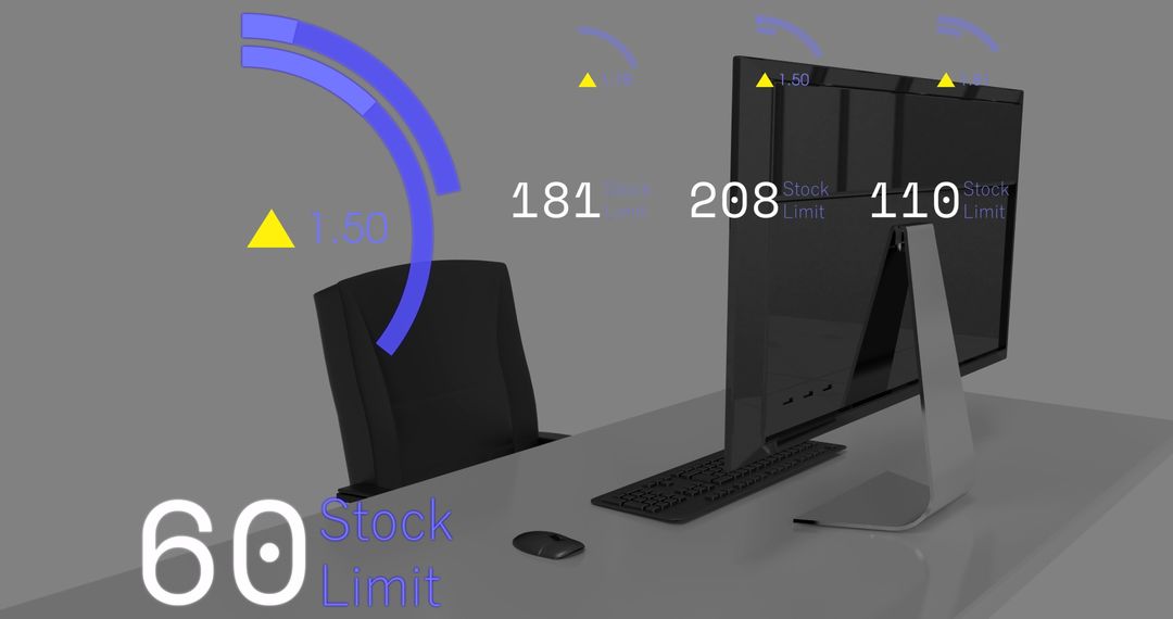 Digital Financial Data Analysis in Modern Office Setting
