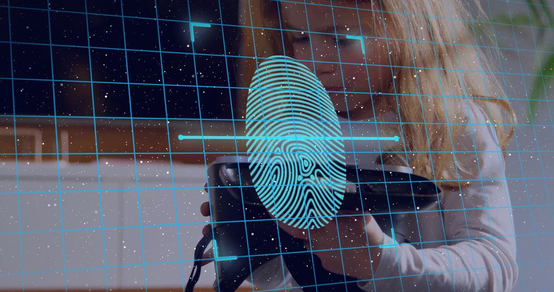 Child Interacting with Virtual Reality Technology at Home