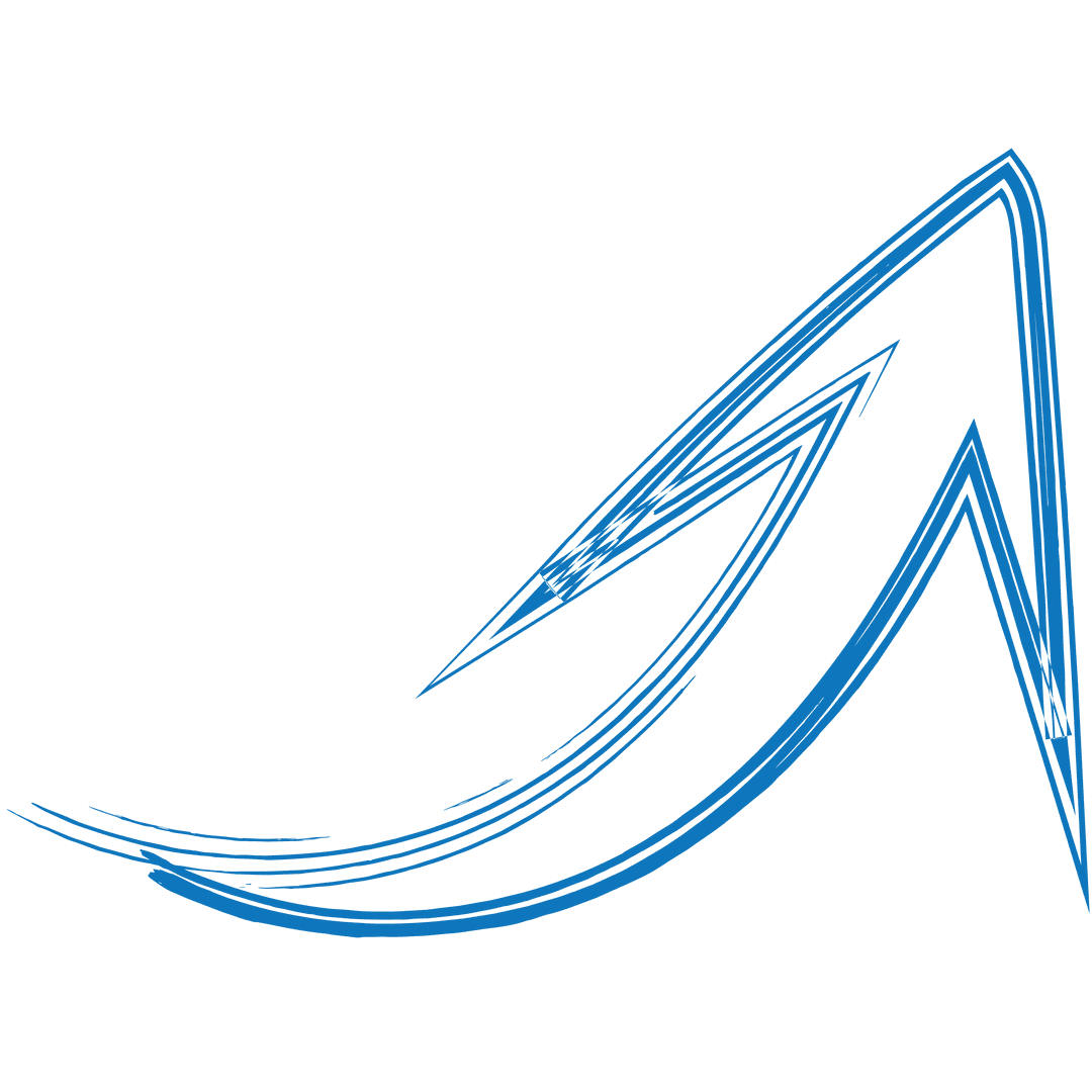 Dynamic Blue Arrow on Transparent Background for Navigation and Progress - Download Free Stock Images Pikwizard.com